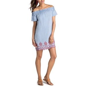 NWT ‼️ Vineyard Vines OTS Embroidered Dress